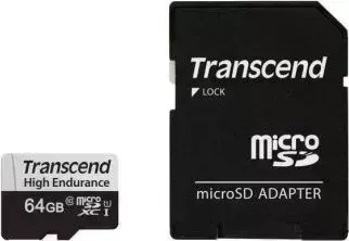Карта памяти TRANSCEND microSD 64GB TS64GUSD350V