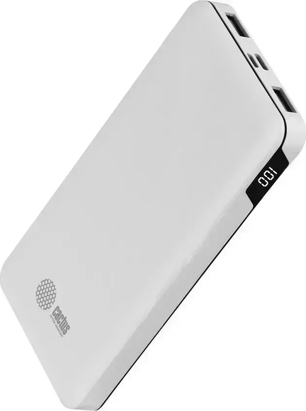 Внешний аккумулятор CACTUS CS-PBFSKT-10000 белый