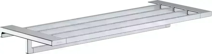 Полка Hansgrohe Аксессуар HansGrohe AddStoris 41751000 для полотенец