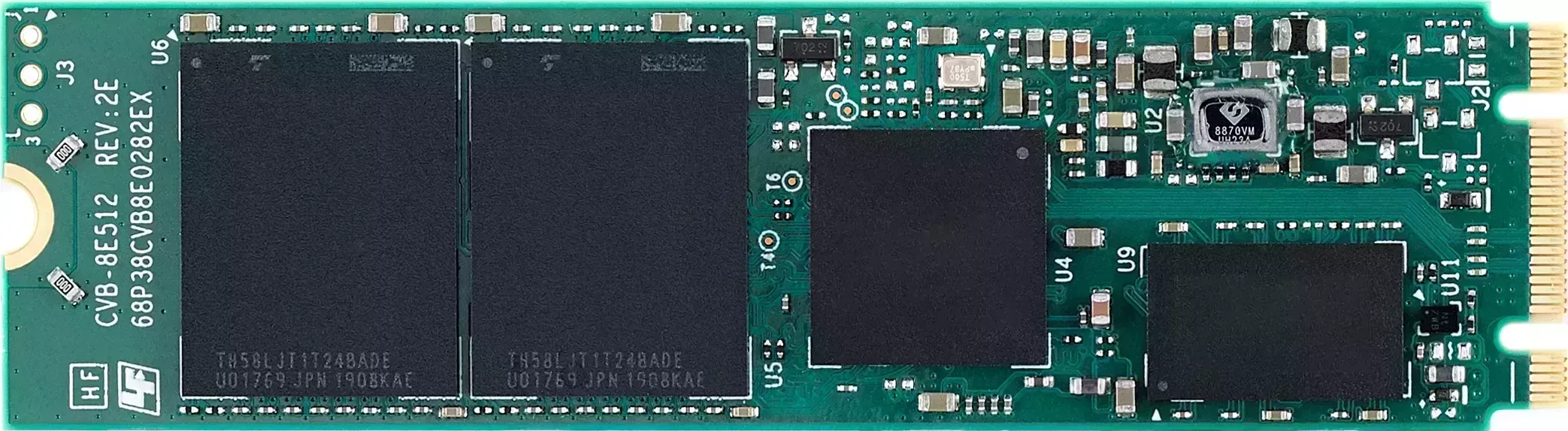 SSD накопитель Plextor M8VG Plus 512ГБ M.2 2280 (PX-512M8VG+)