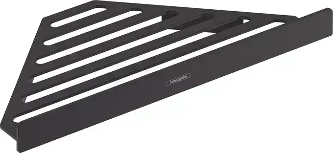 Полка Hansgrohe Аксессуар AddStoris 41741670 черный Угловая