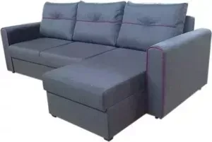 Диван Галактика Фиеста Savana grey кант Savana berry