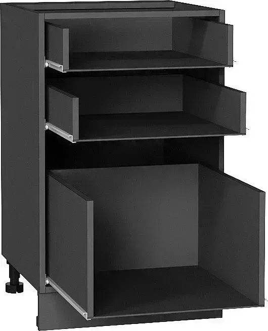 Каркас VIVAT нижнего шкафа с 3-мя ящиками Н 503