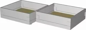 Ящики выкатные RooRoom яв-11С 67x72 серые