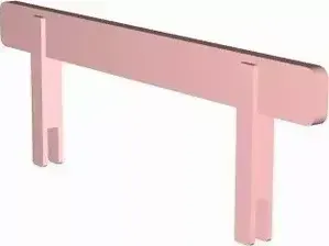 Съемный борт к кровати RooRoom сб-2 розовый