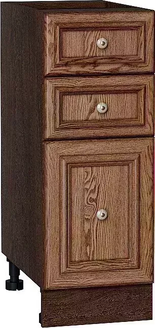 Шкаф нижний VIVAT с 3-мя ящиками Шале