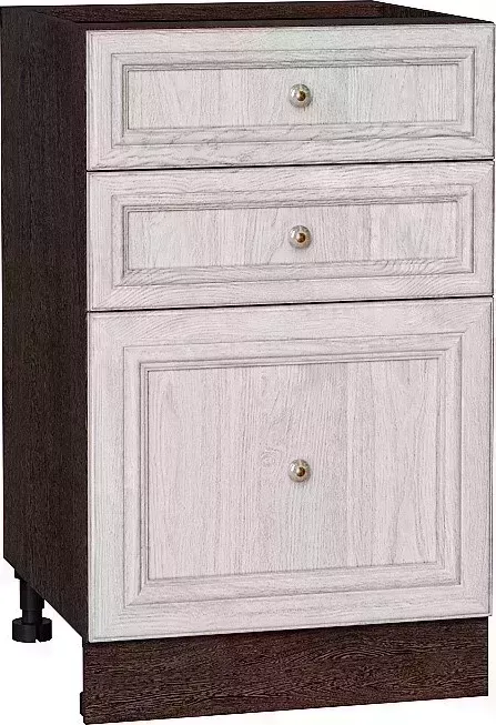 Шкаф нижний VIVAT с 3-мя ящиками Шале