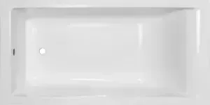 Ванна из литого мрамора Эстет Дельта 190x90 см, прямоугольная (ФР-00001684)