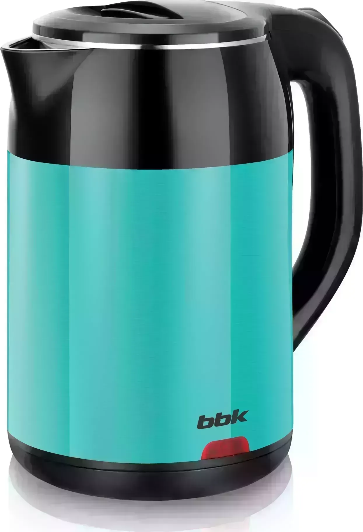 Чайник электрический BBK EK1709P черный/бирюзовый