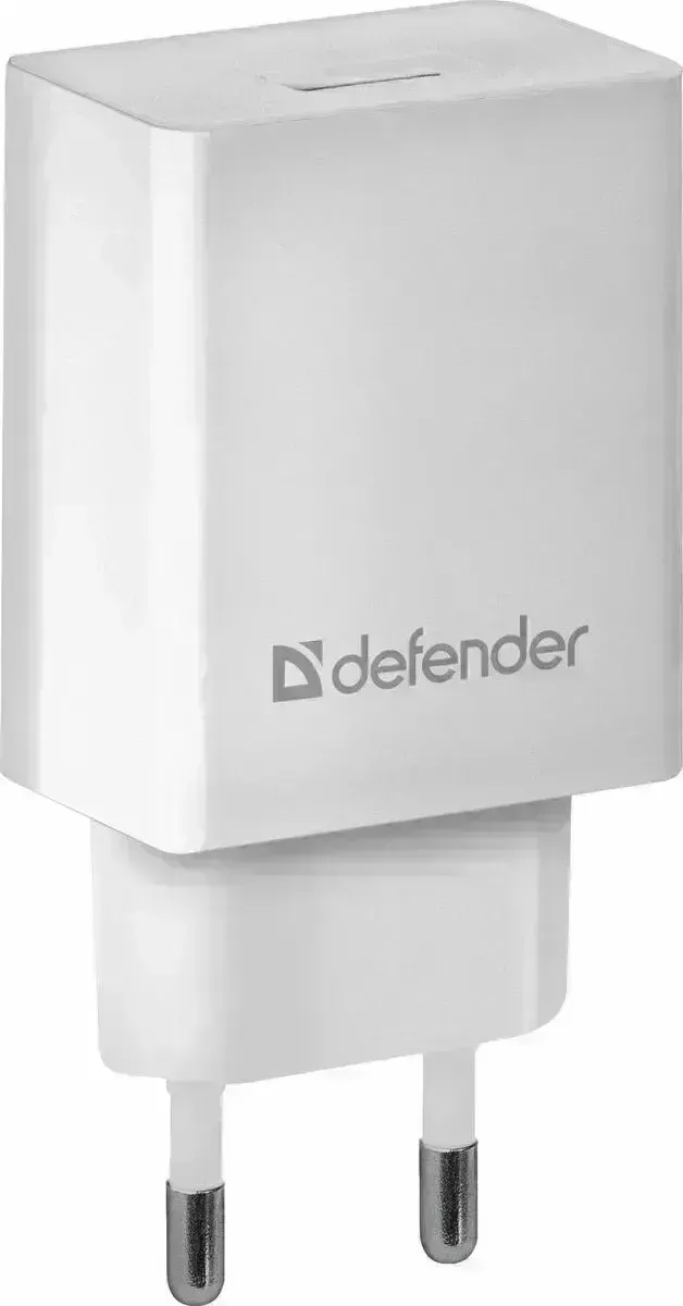Сетевое зарядное устройство DEFENDER UPA-21 белый (83571)