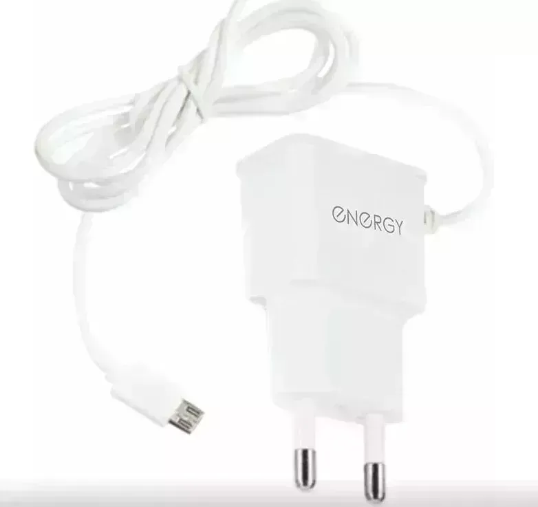 Сетевое зарядное устройство ENERGY ET-13 белый (100296)