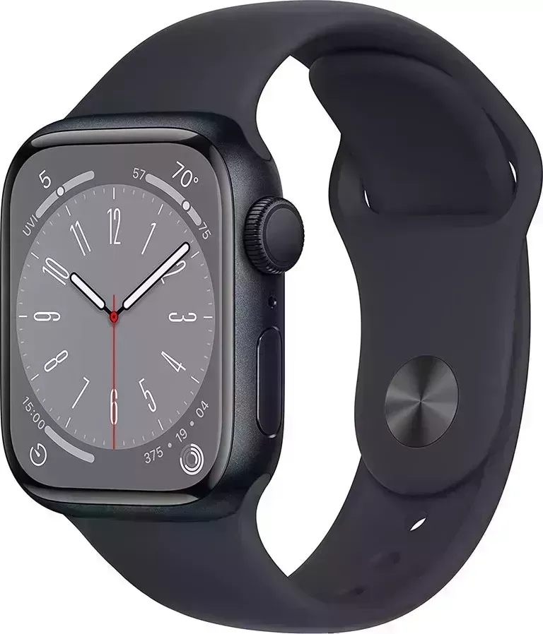 Умные часы APPLE Watch Series 8 А2770 41мм темная ночь (MNU73LL/A)