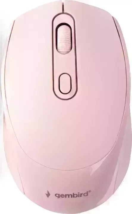 Мышь компьютерная GEMBIRD MUSW-625-2 розовый (20206)