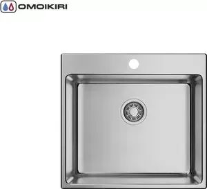 Мойка кухонная OMOIKIRI Amadare 54-IN, 540*500, нержавеющая сталь (4993644)