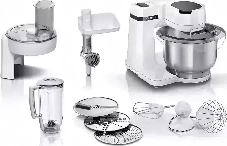 Кухонный комбайн BOSCH MUMS2EW30G (евро-вилка отдельно)