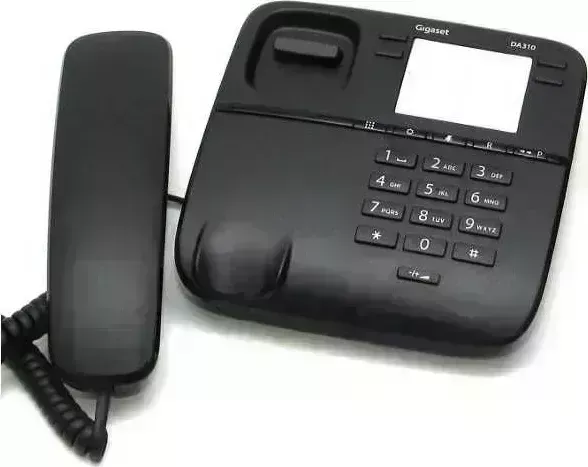 Проводной телефон Gigaset DA310 (черный)