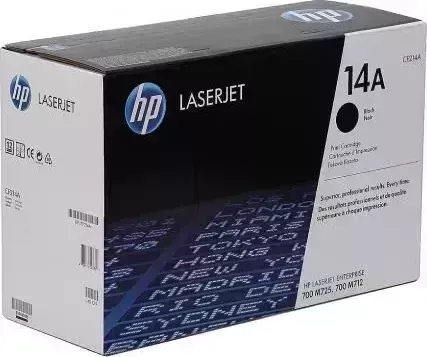 Расходный материал для печати HP 14A CF214A черный