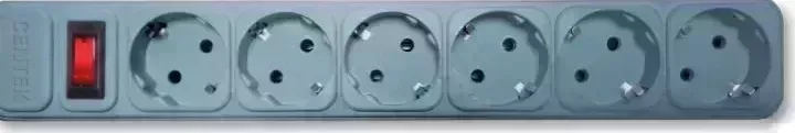Сетевой фильтр CENTEK CT-8901-6-4,5 Gray