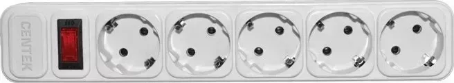 Сетевой фильтр CENTEK CT-8900-5-4,5 White
