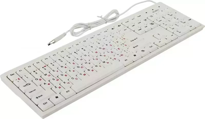 Клавиатура SVEN Standard 303 USB белый