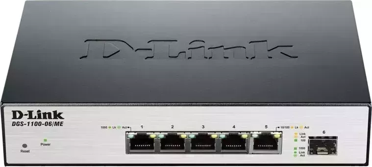Коммутатор D-LINK DGS-1100-06/ME/A1B