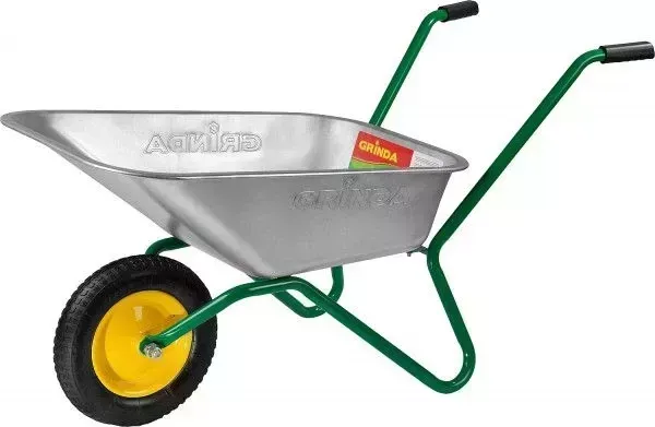 Тачка садовая GRINDA 422399_z01 80л, грузоподъемность 100кг