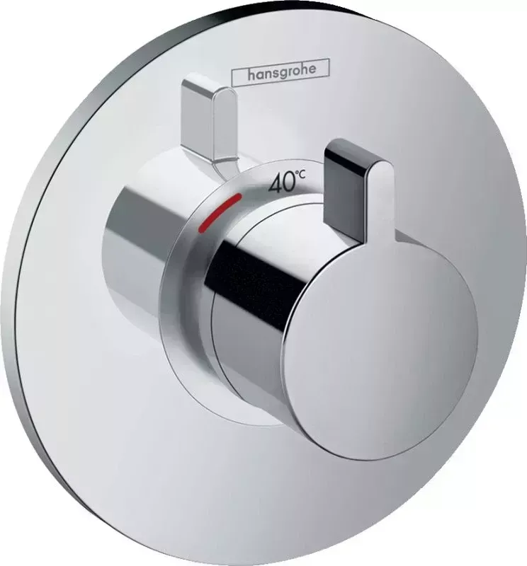 Смеситель для ванны Hansgrohe Ecostat S Highflow 15756000 (внешняя часть)