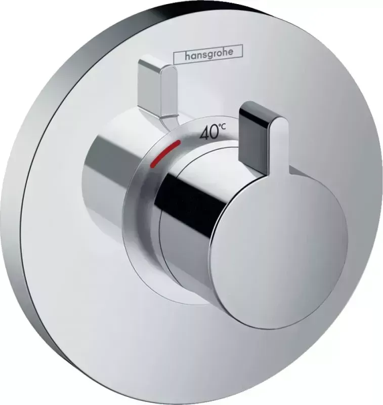 Смеситель для ванны Hansgrohe ShowerSelect S High flow 15741000 (внешняя монтажная часть)