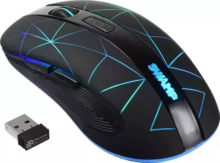 Мышь компьютерная OKLICK 975GW SWAMP черный