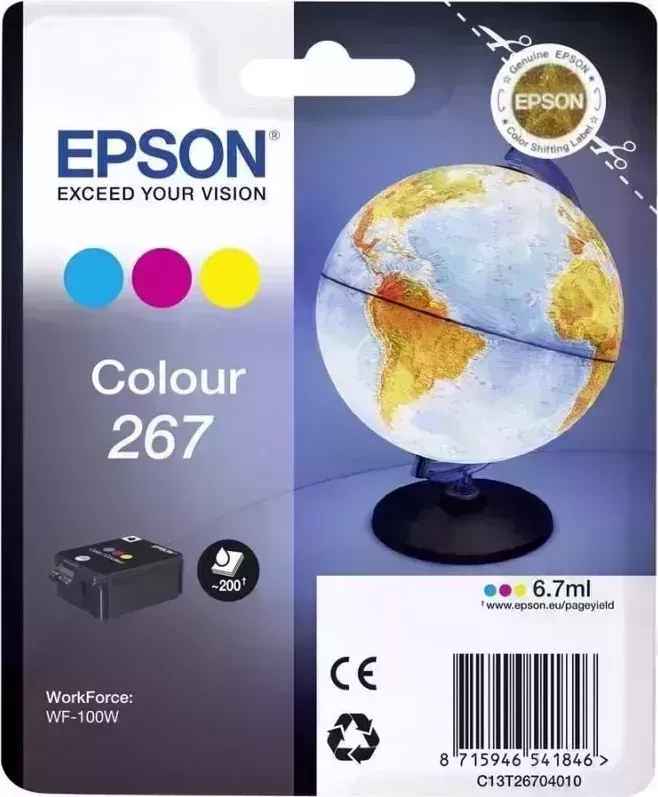 Расходный материал для печати EPSON C13T26704010 (T267)
