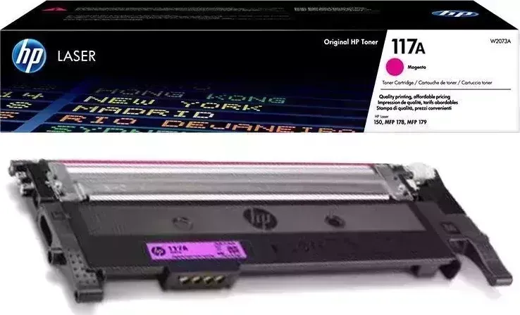 Расходный материал для печати HP 117 W2073A пурпурный
