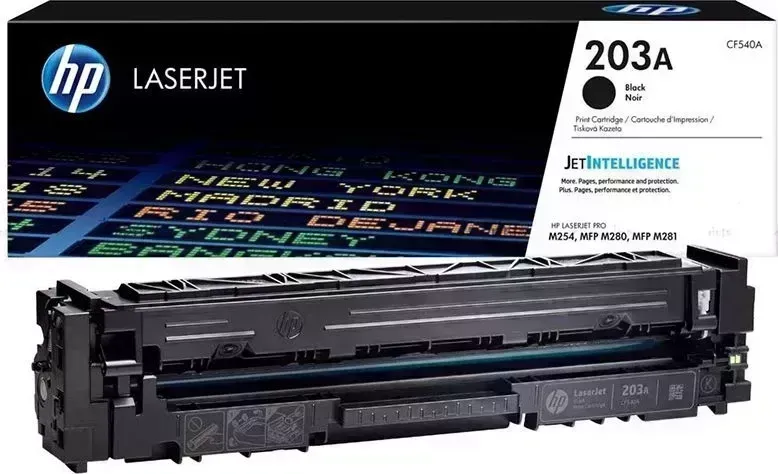 Расходный материал для печати HP CF540A ( 203A) черный