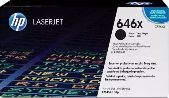 Расходный материал для печати HP CE264X (646X) черный