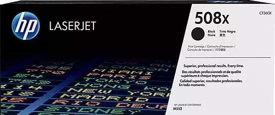 Расходный материал для печати HP CF360X (508X) черный