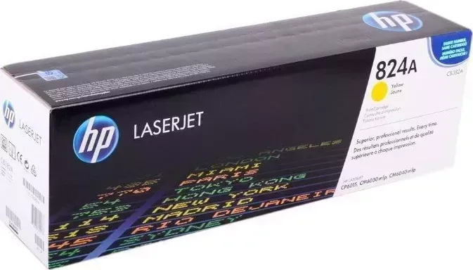 Расходный материал для печати HP CB382A (824A) желтый