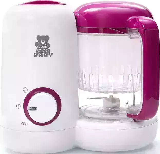 Блендер GOODHELPER KBS-8131 белый/розовый