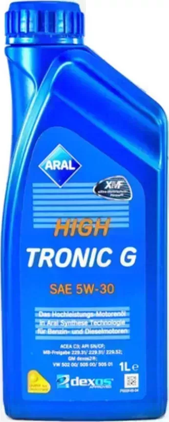 Масло синтетическое ARAL High Tronic G5W30SN/CFC3синт.1л (21387) //R
