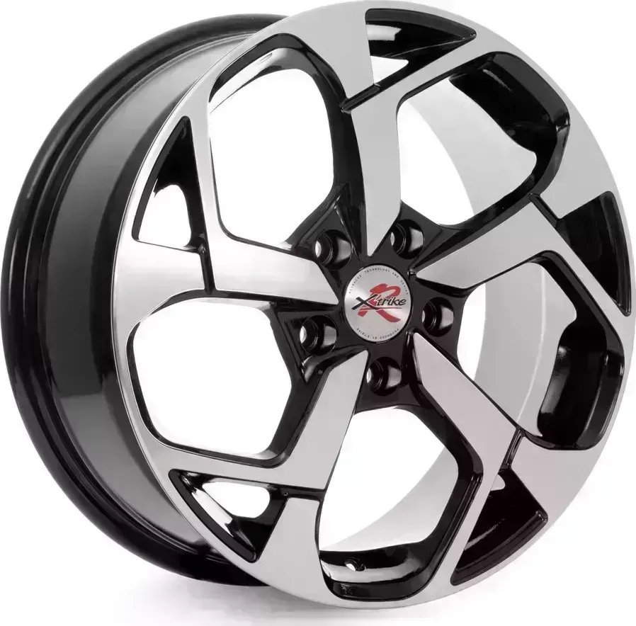 Диск автомобильный X'trikeRST KoleosR0677,0\R17 5*114,3 ET35d66,1BK/FP[] 7,0//R17 7,0//R17