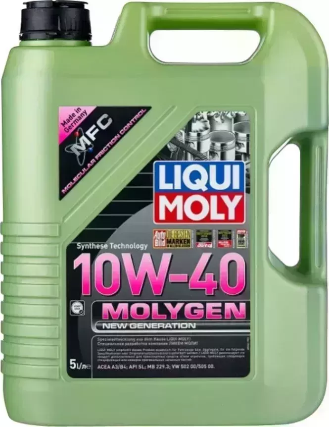 Прочее М\Liqui Moly Liqui MolyMolygen New Generation10W40SLA3/B4синт.5л (9061) //R
