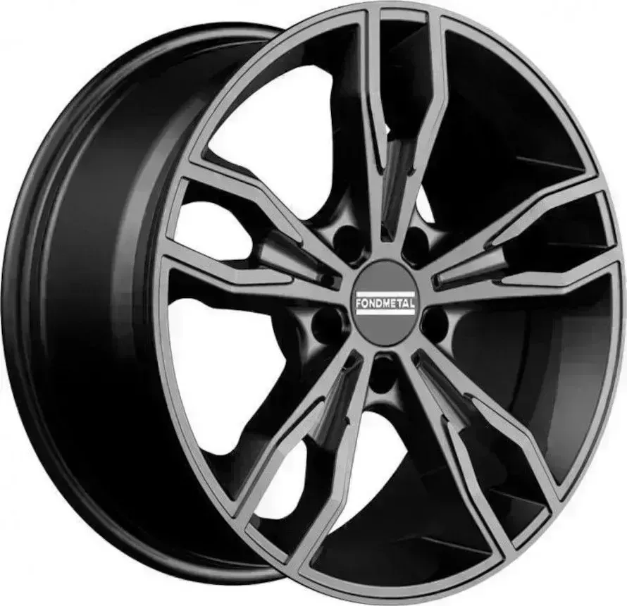 Шина FONDMETAL Alke8,0\R18 5*112 ET51d66,5Matt Titanium Machined[] 8,0//R18
