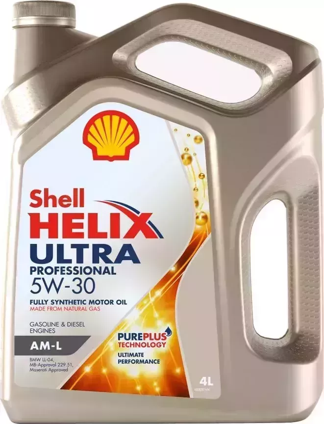 Масло синтетическое SHELL Helix Ultra Pro AM-L5W30CF;SNC3синт.4л (550046353) //R //R