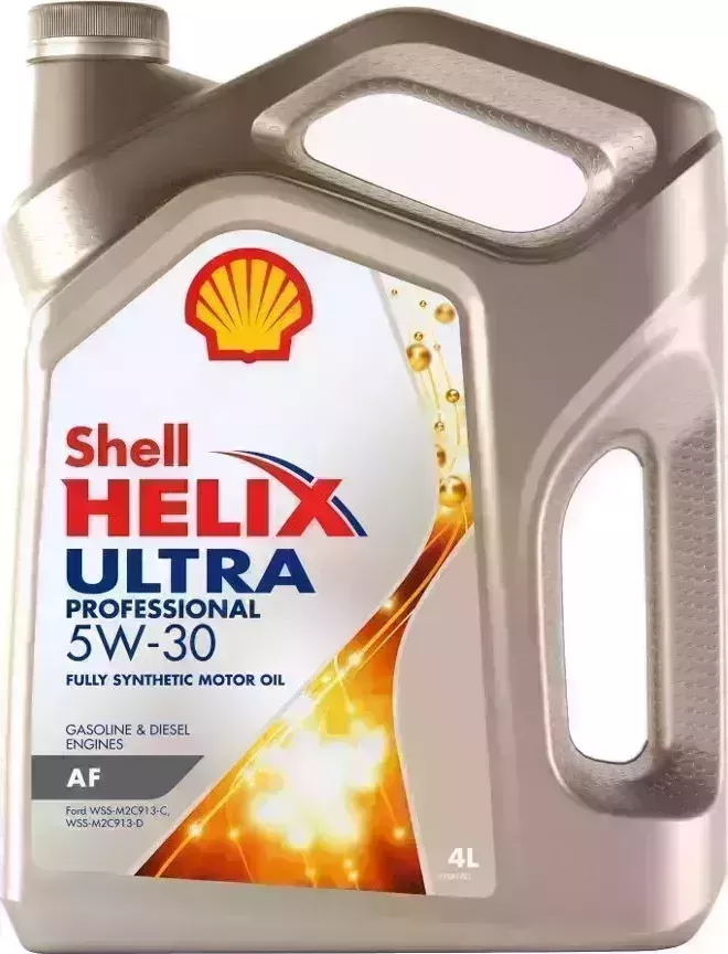 Масло синтетическое SHELL Helix Ultra Pro AF5W30SLA5/B5синт.4л (550048695) //R //R