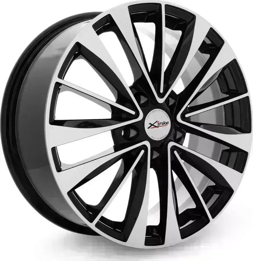 Диск автомобильный X'trike X-1267,0\R17 5*114,3 ET35d67,1BK/FP[] Диски Xtrike 7,0//R17