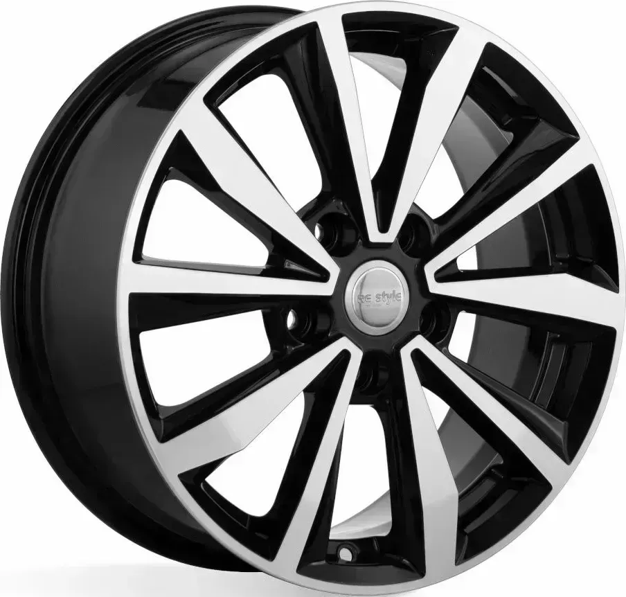 Диск автомобильный КиК Kia Seltos (КСr974)6,5\R16 5*114,3 ET44d67,1Алмаз черный[] 6,5//R16 6,5//R16