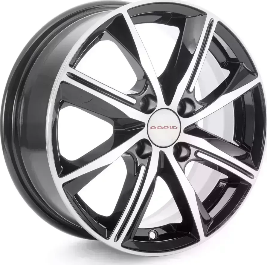 Диск автомобильный КиК Арнар-оригинал (КС890)6,0\R15 4*100 ET50d60,1Алмаз черный SK[] 6,0//R15 6,0//R15