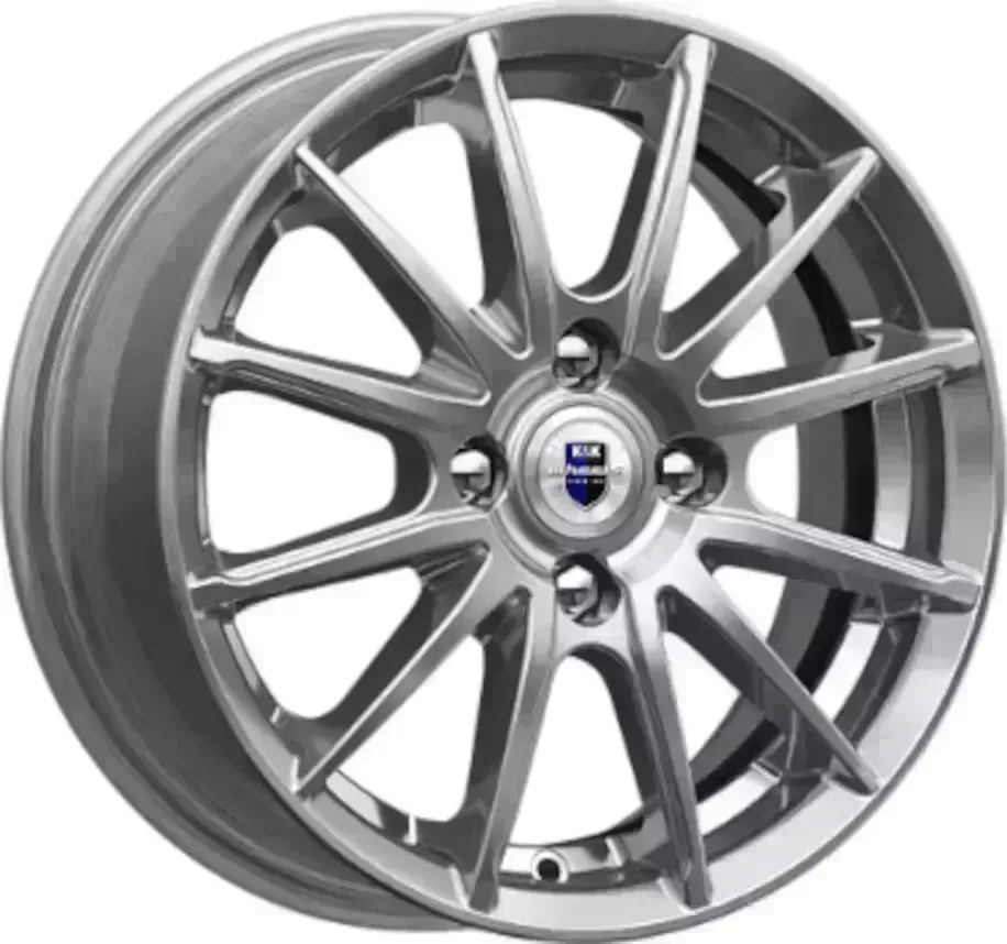 Диск автомобильный КиК Квант (КС960)5,5\R14 4*100 ET38d67,1Дарк платинум[] 5,5//R14