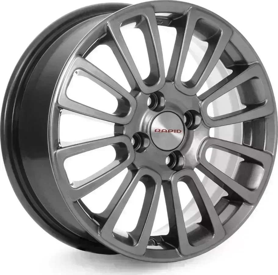 Диск автомобильный КиК Неман-оригинал (КС717)6,0\R15 4*100 ET50d60,1Дарк платинум[] 6,0//R15 6,0//R15