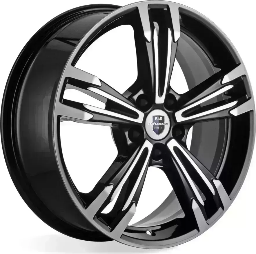 Диск автомобильный КиК Karrera Light (КС935)7,0\R18 5*114,3 ET45d66,1Алмаз черный[] 7,0//R18 7,0//R18