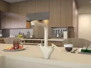 Смеситель для кухни Elghansa Kitchen Pure Water шампань (56A5981-Champagne)
