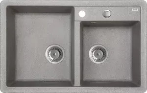 Мойка кухонная IDDIS Vane G 500x780 черный (V22G782i87)